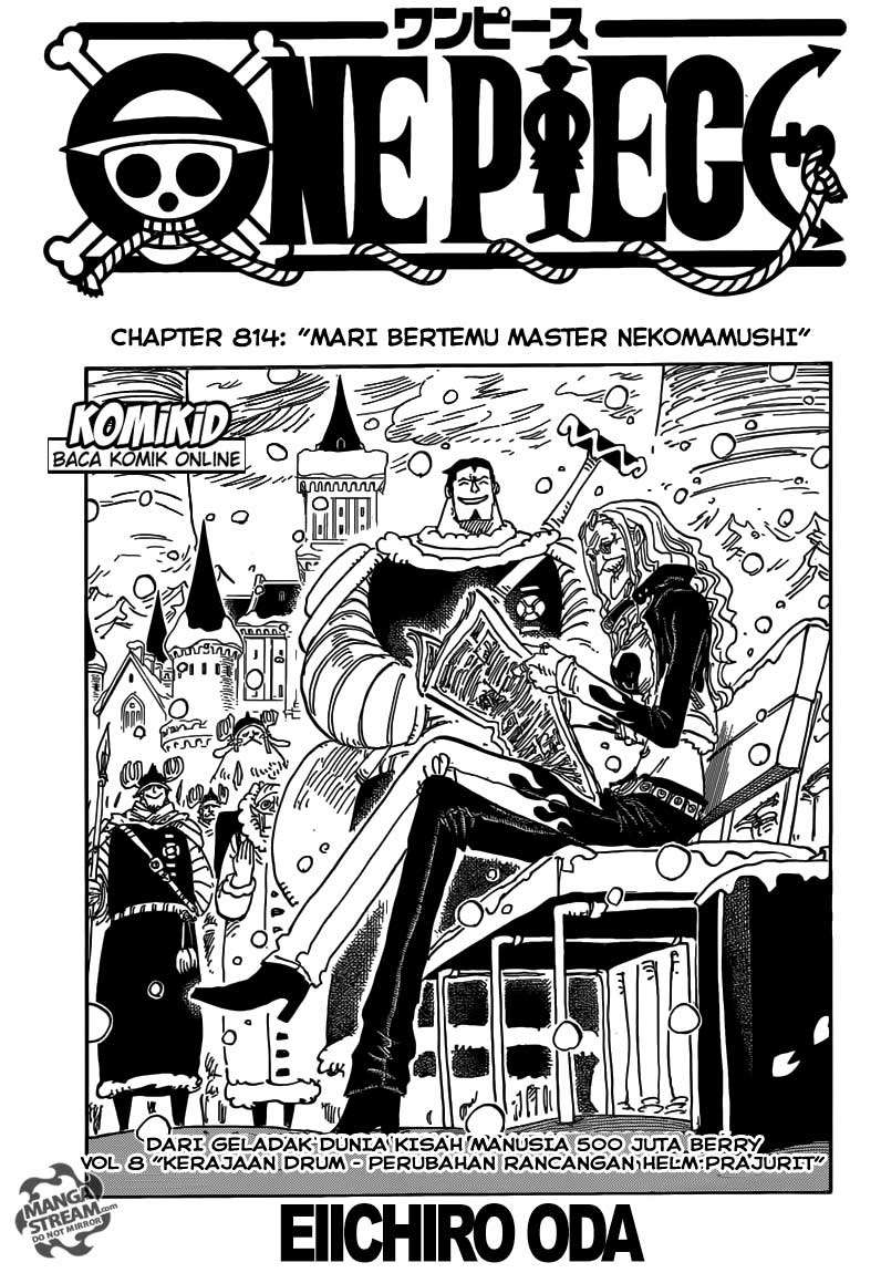 One Piece — Chapter 814, halaman 3