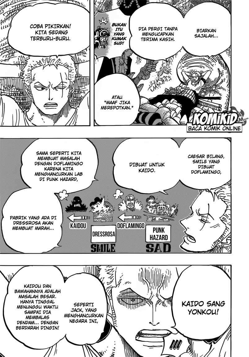 One Piece — Chapter 814, halaman 9