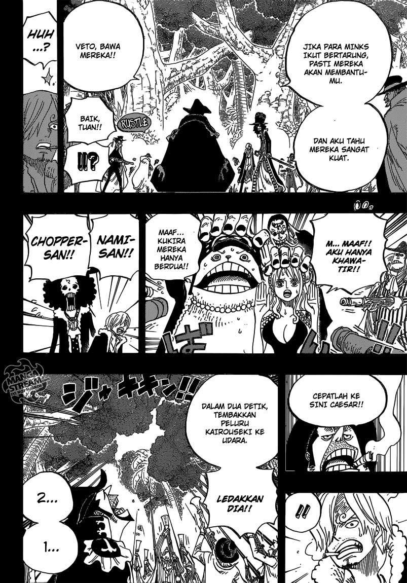 One Piece — Chapter 812, halaman 15