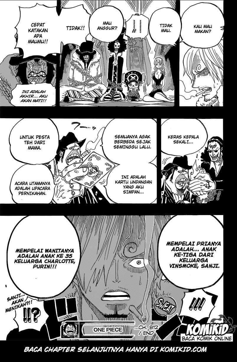 One Piece — Chapter 812, halaman 18