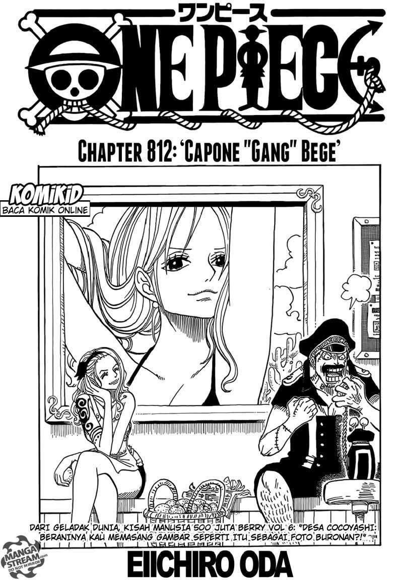 One Piece — Chapter 812, halaman 2