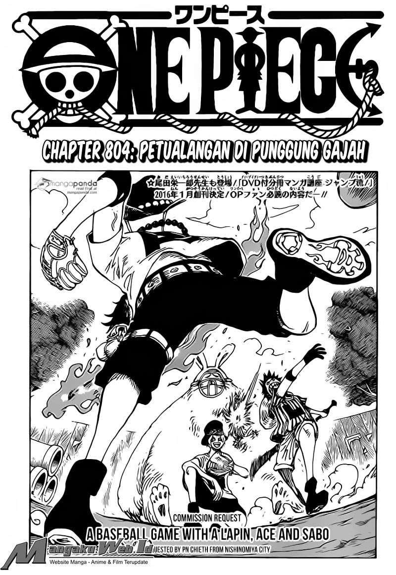 One Piece — Chapter 804, halaman 2