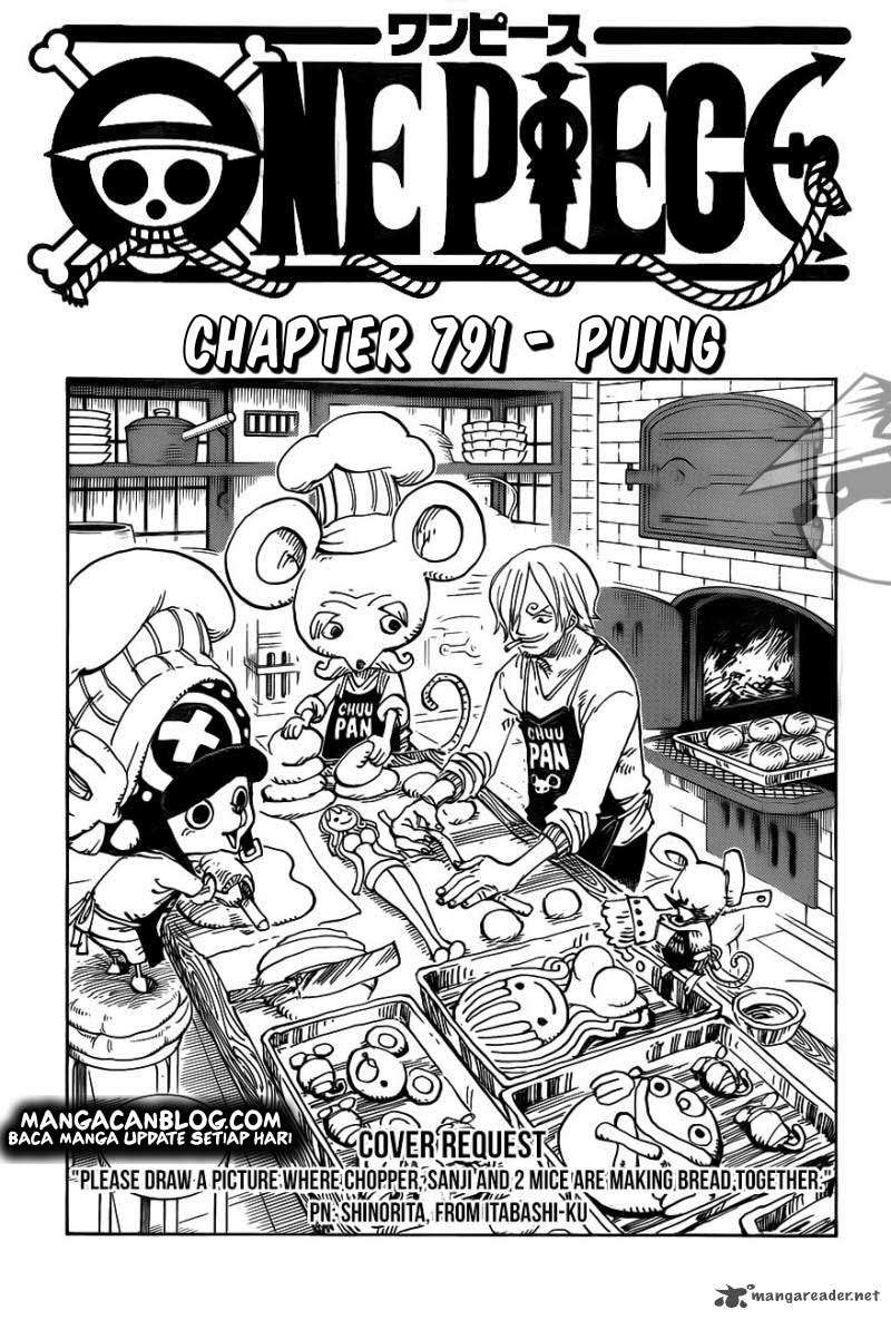One Piece — Chapter 791, halaman 1