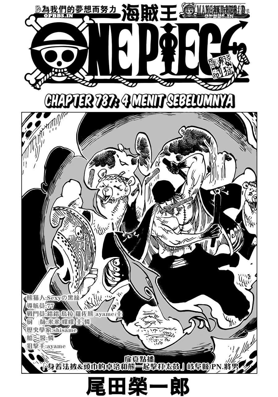 One Piece — Chapter 787, halaman 1