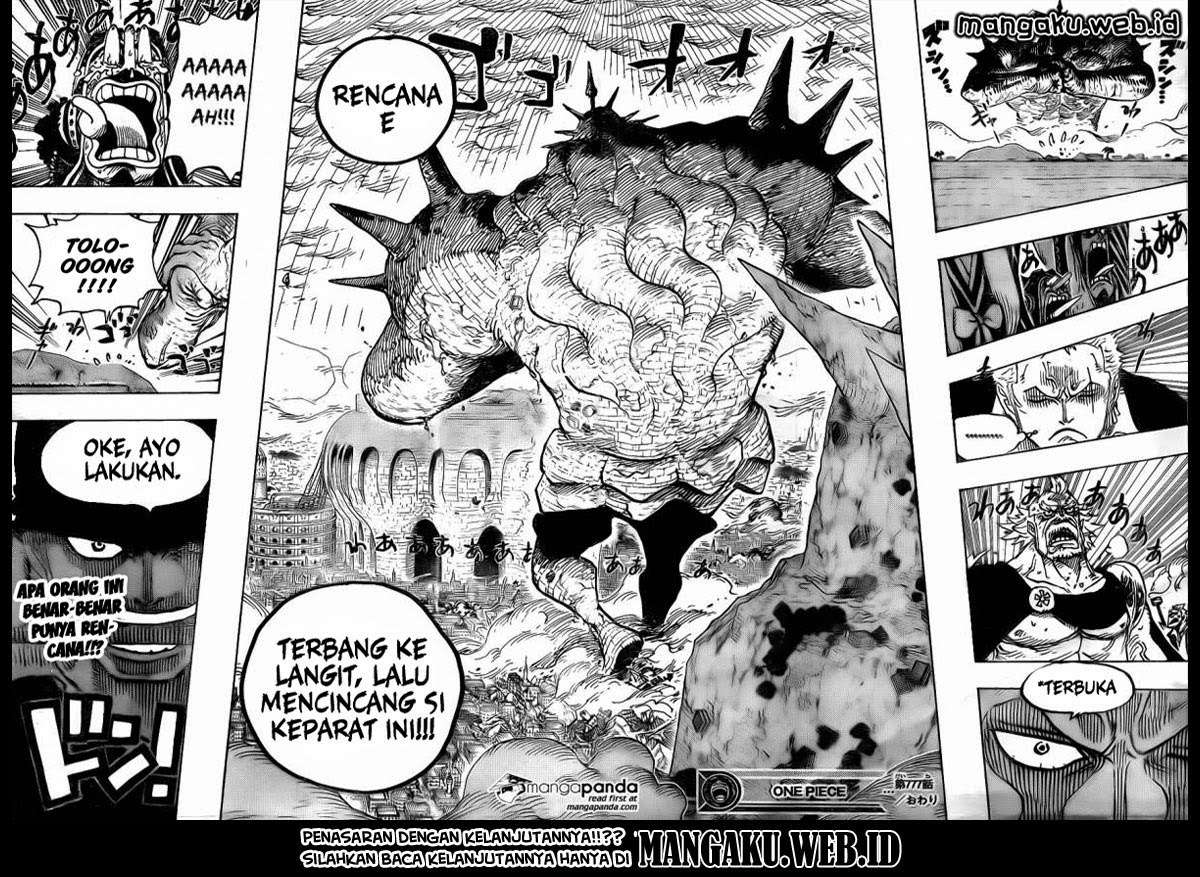 One Piece — Chapter 777, halaman 19