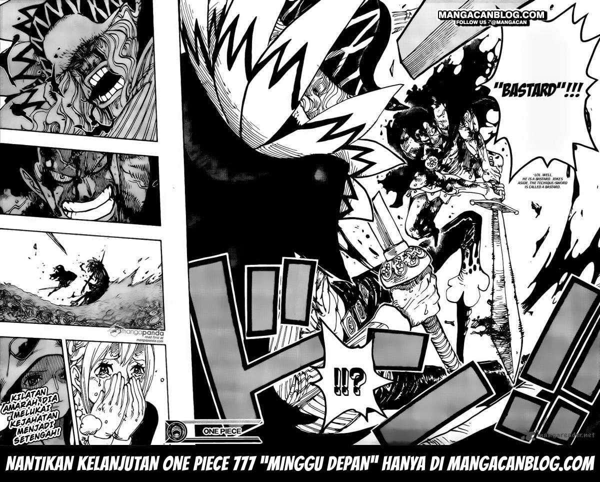 One Piece — Chapter 776, halaman 17