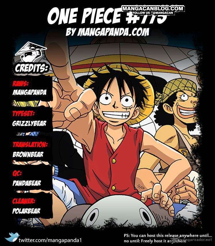 One Piece — Chapter 775, halaman 1