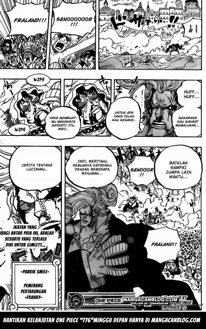 One Piece — Chapter 775, halaman 19