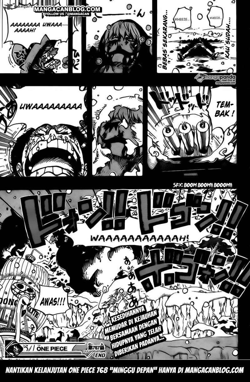 One Piece — Chapter 767, halaman 18