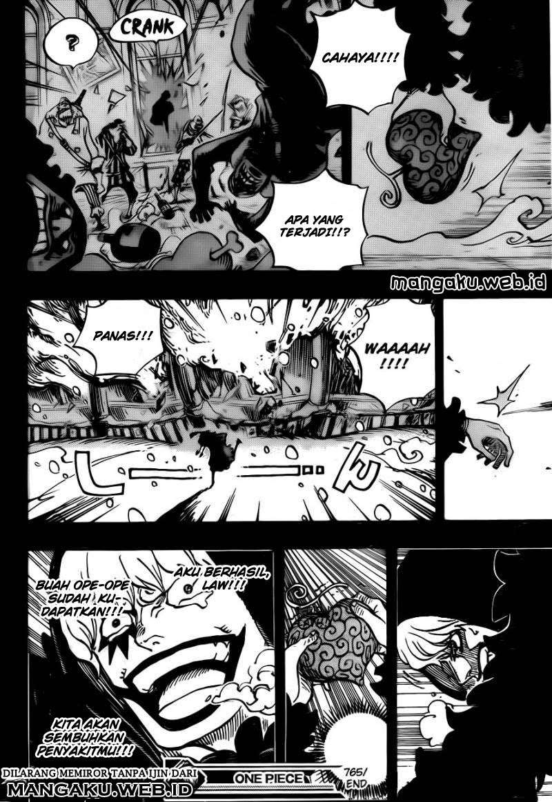 One Piece — Chapter 765, halaman 18