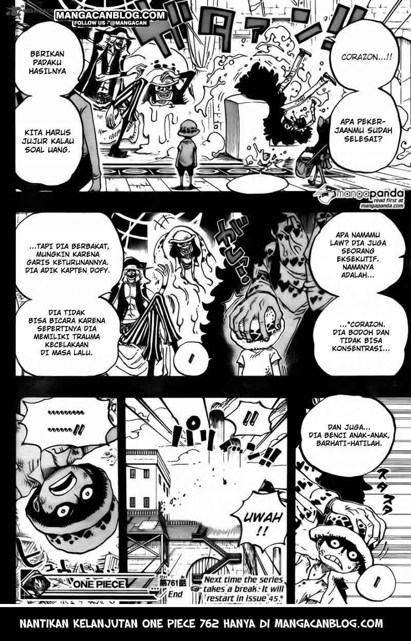 One Piece — Chapter 761, halaman 18