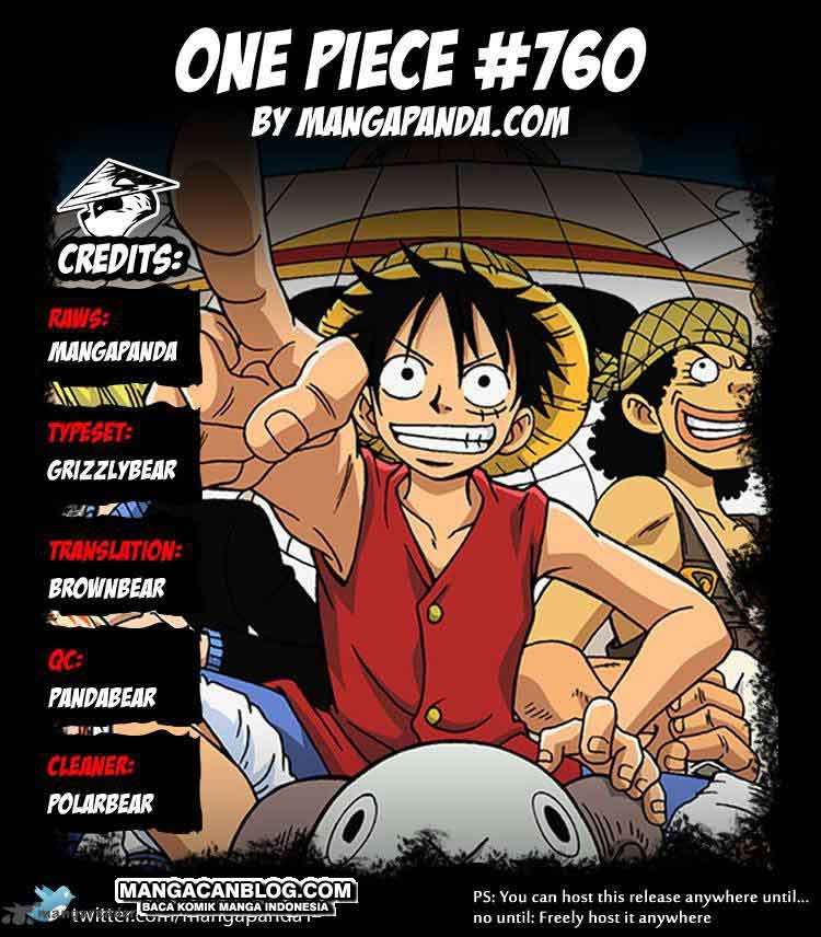 One Piece — Chapter 760, halaman 1