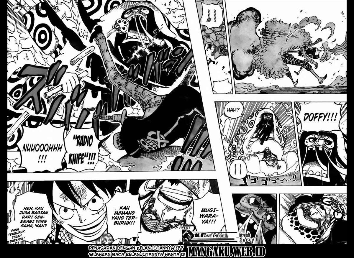 One Piece — Chapter 759, halaman 16