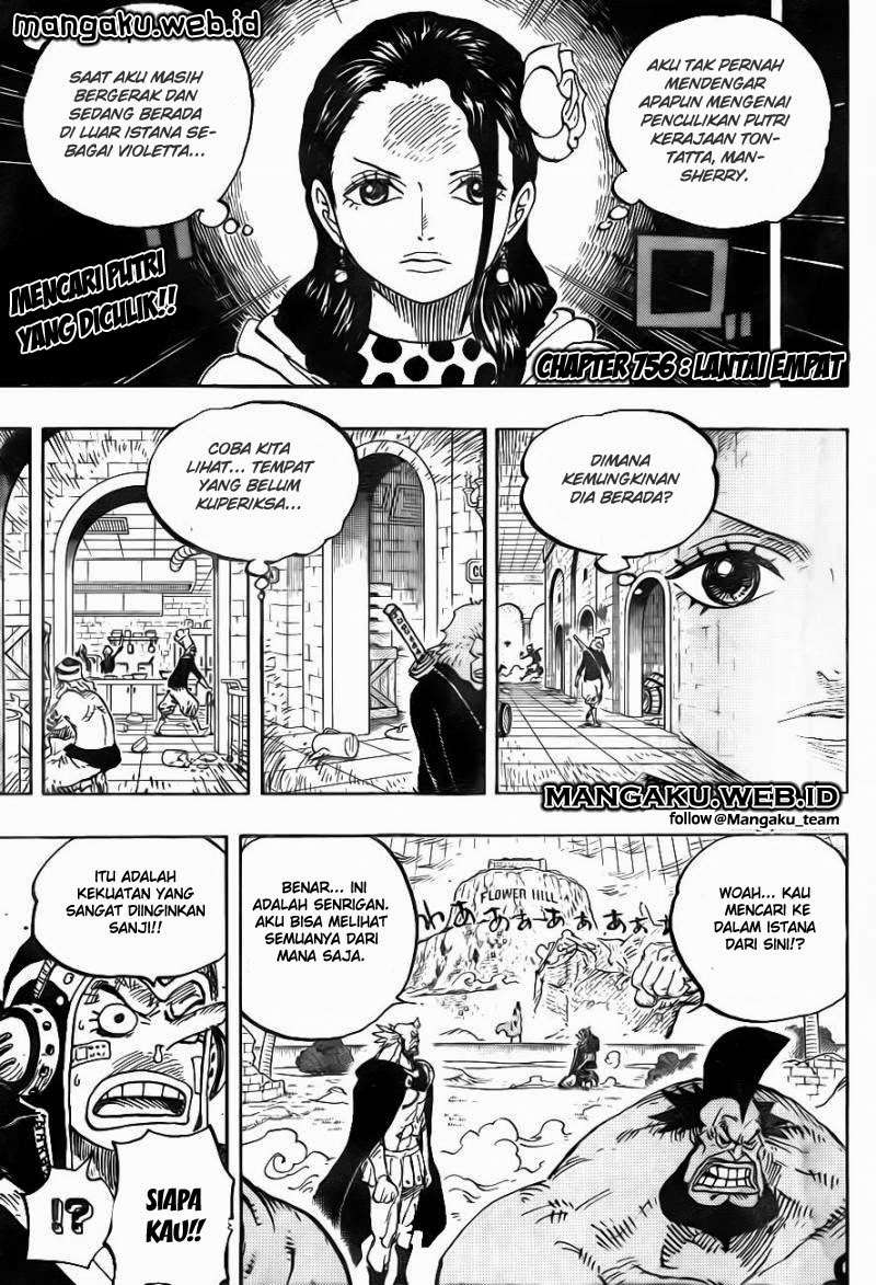 One Piece — Chapter 756, halaman 4