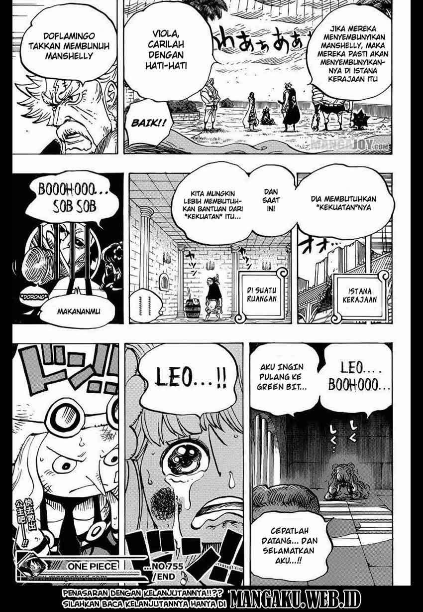 One Piece — Chapter 755, halaman 17