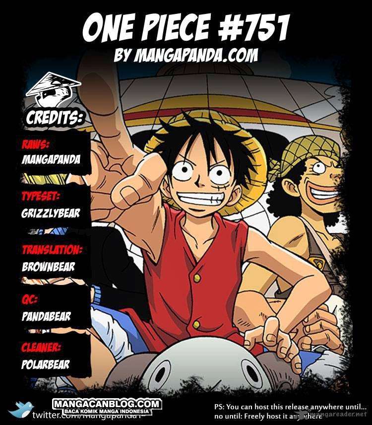 One Piece — Chapter 751, halaman 1