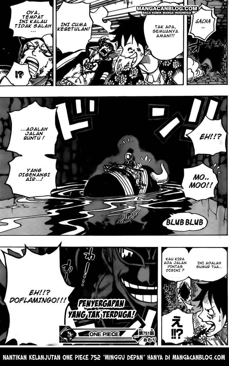 One Piece — Chapter 751, halaman 17
