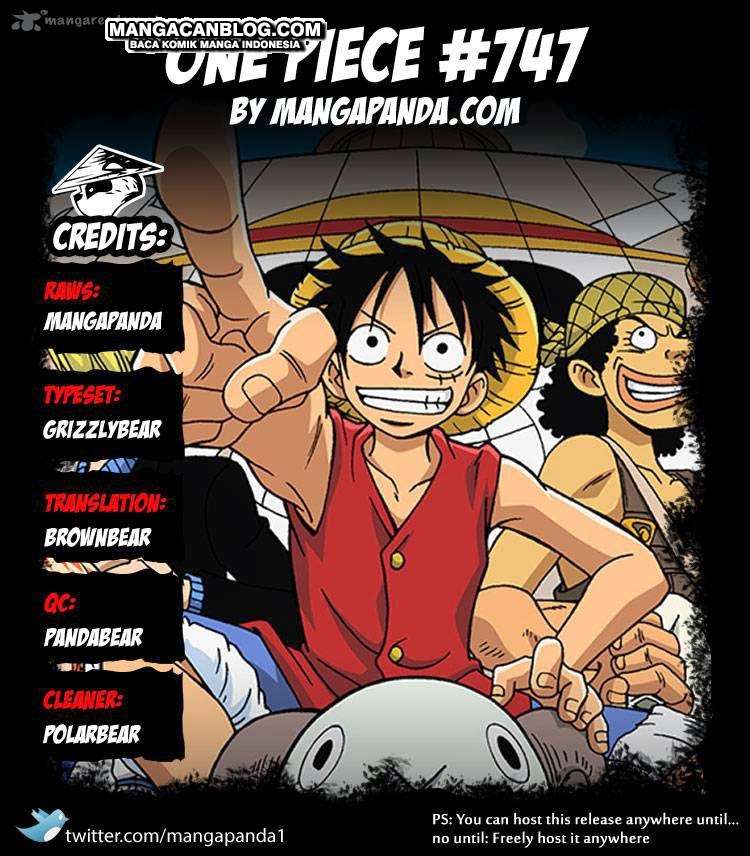 One Piece — Chapter 747, halaman 1