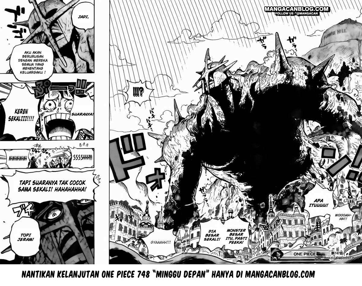 One Piece — Chapter 747, halaman 20