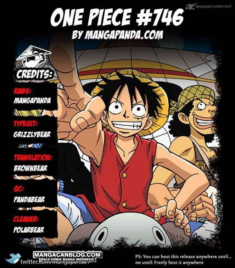 One Piece — Chapter 746, halaman 1