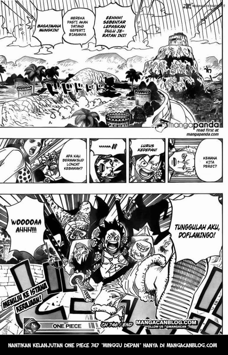 One Piece — Chapter 746, halaman 21