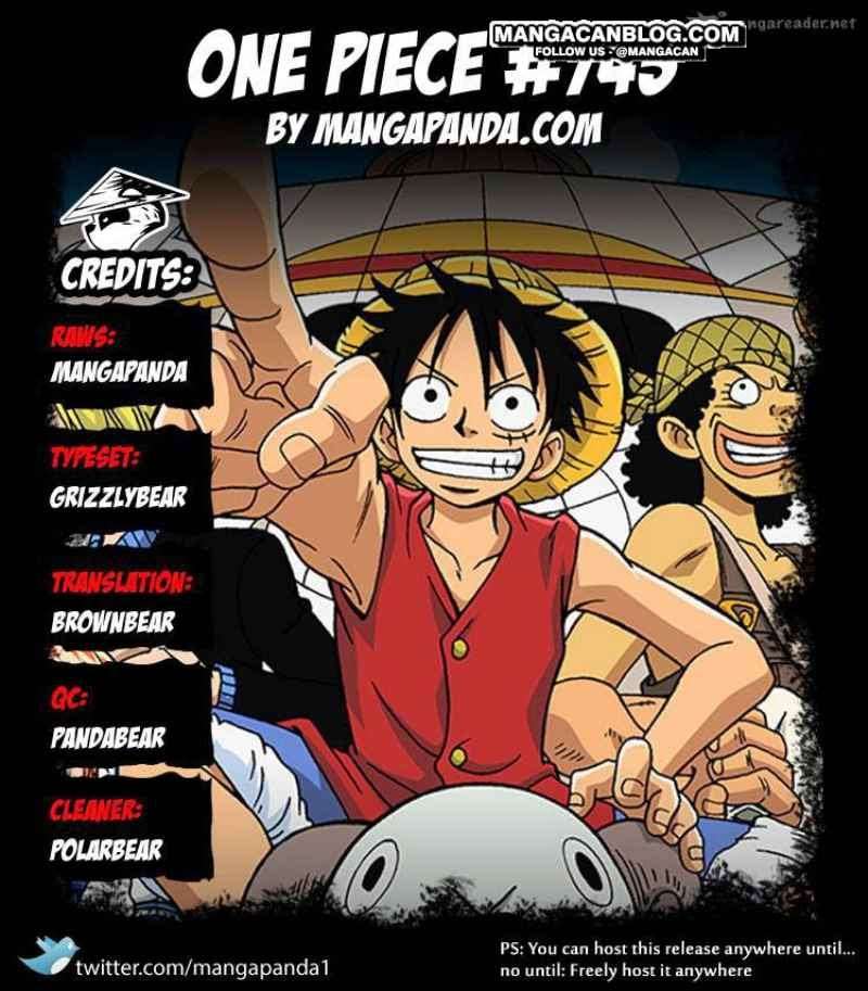 One Piece — Chapter 745, halaman 1