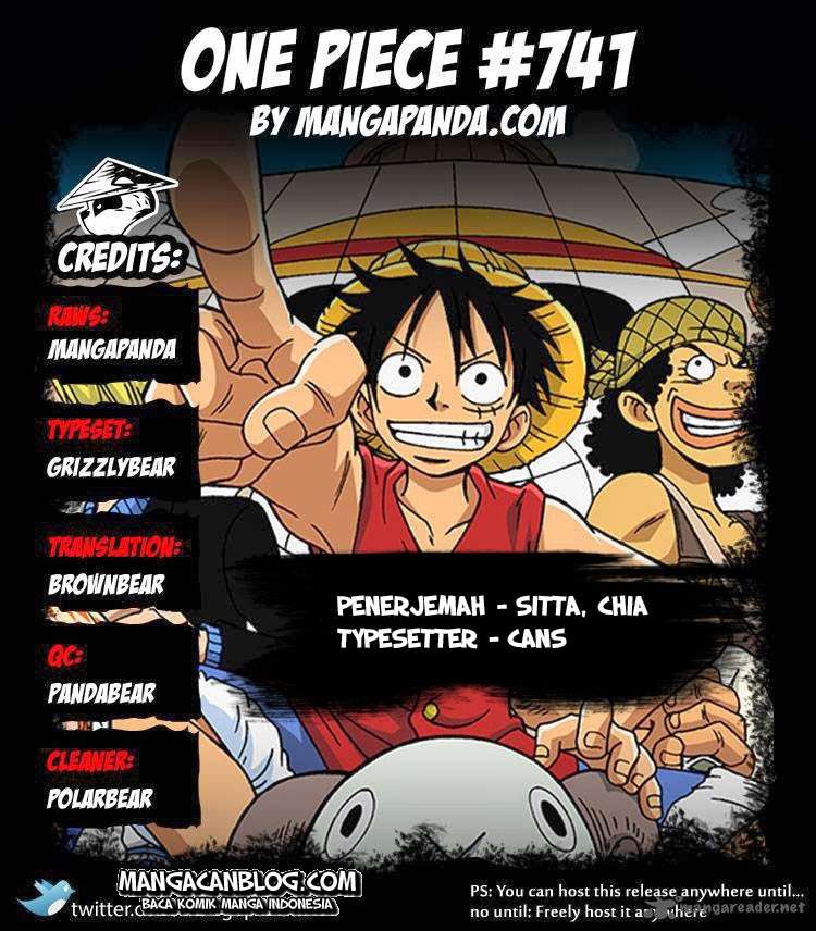 One Piece — Chapter 741, halaman 1