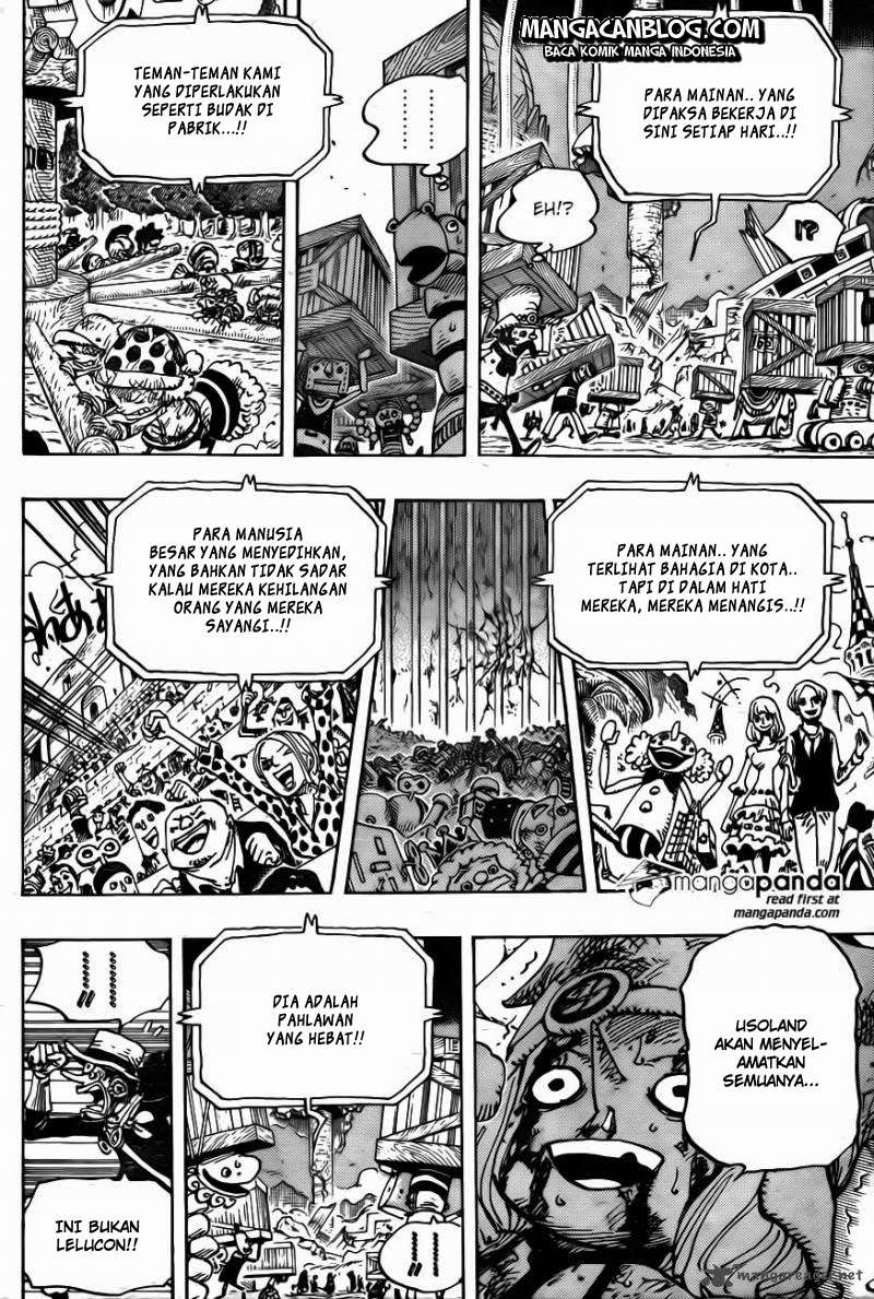 One Piece — Chapter 741, halaman 6