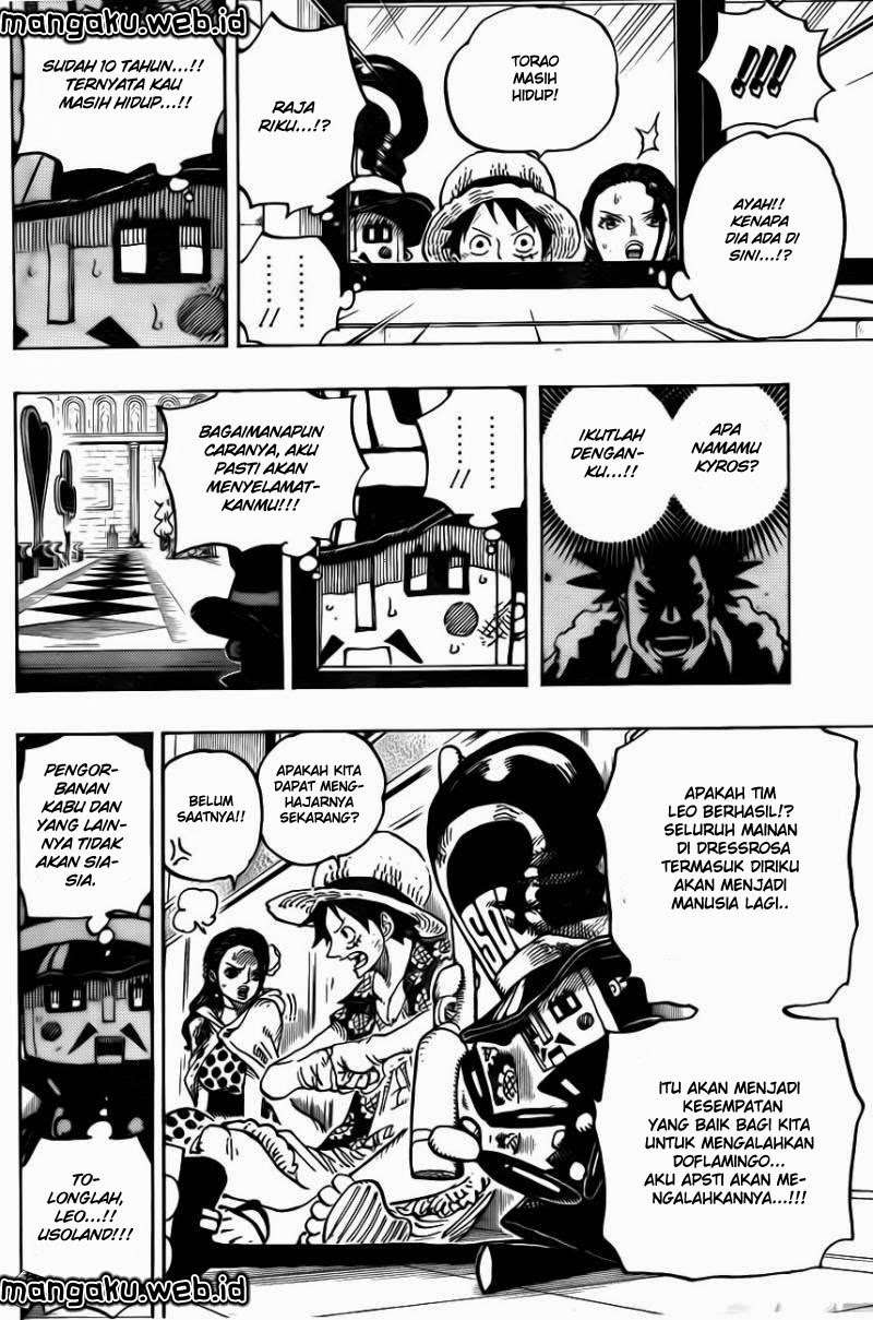 One Piece — Chapter 740, halaman 19