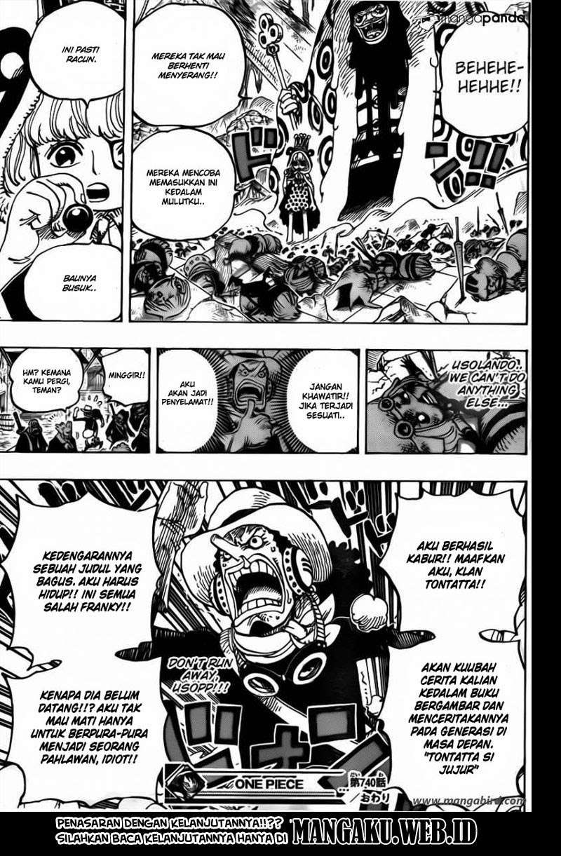 One Piece — Chapter 740, halaman 22
