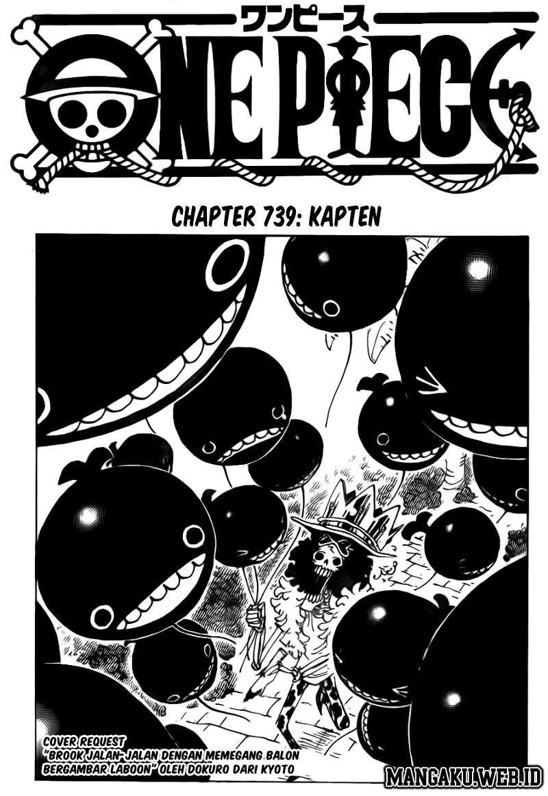One Piece — Chapter 739, halaman 2