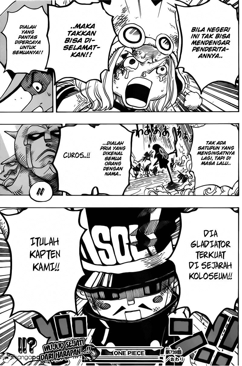 One Piece — Chapter 739, halaman 20