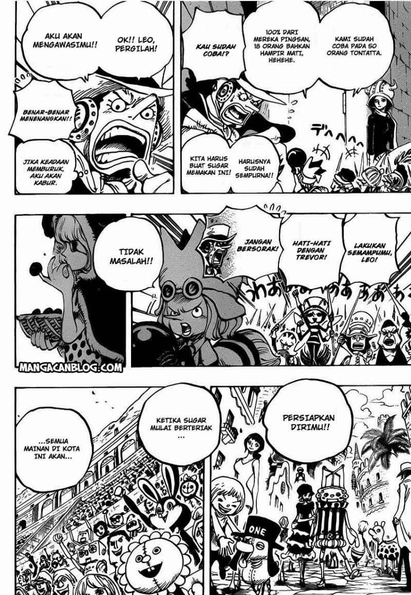 One Piece — Chapter 737, halaman 19