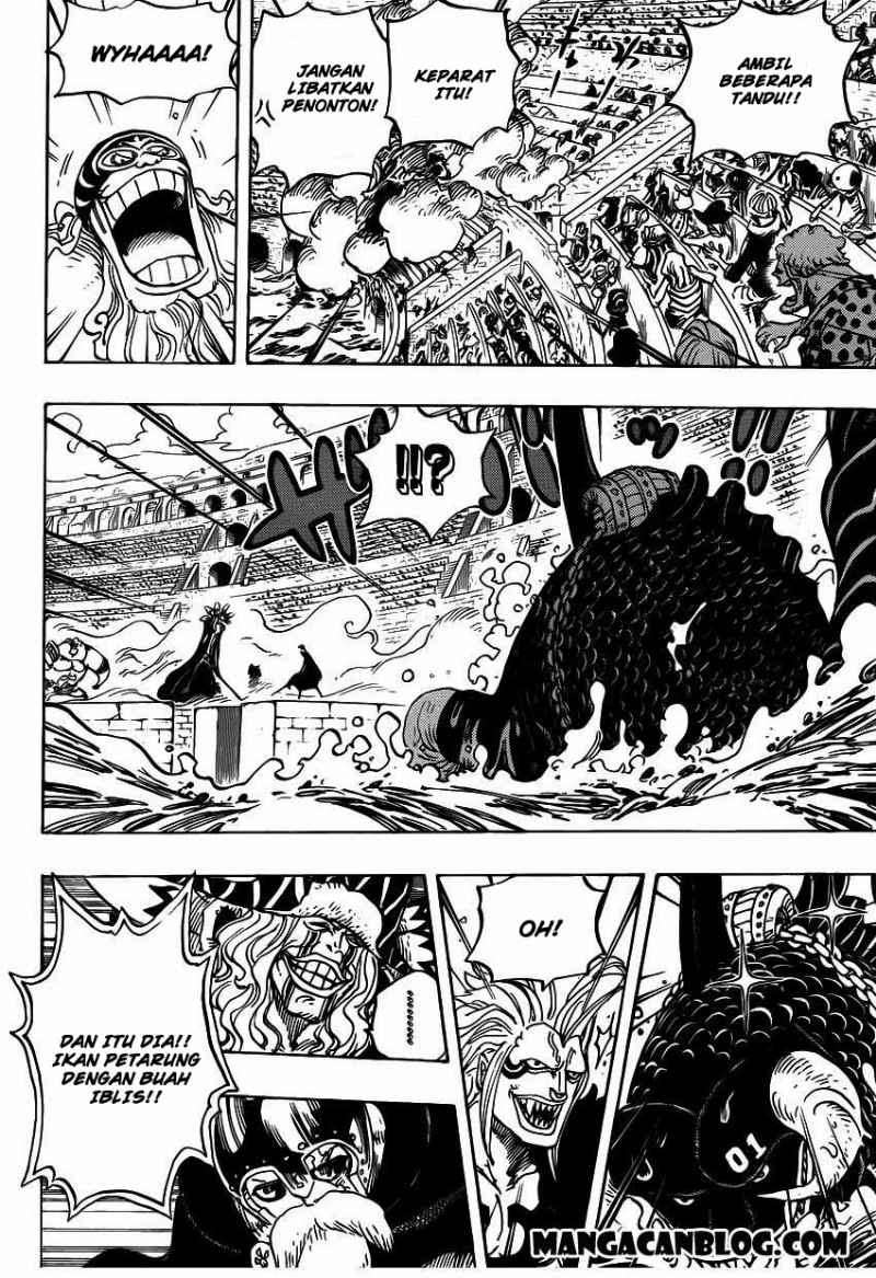 One Piece — Chapter 737, halaman 8
