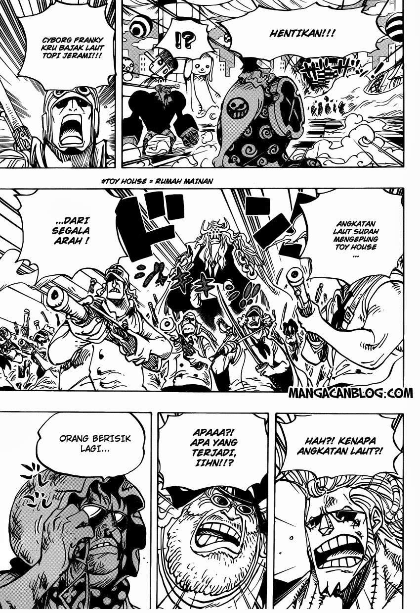 One Piece — Chapter 735, halaman 15