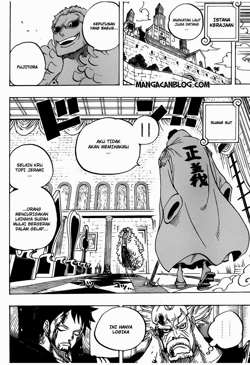 One Piece — Chapter 735, halaman 16