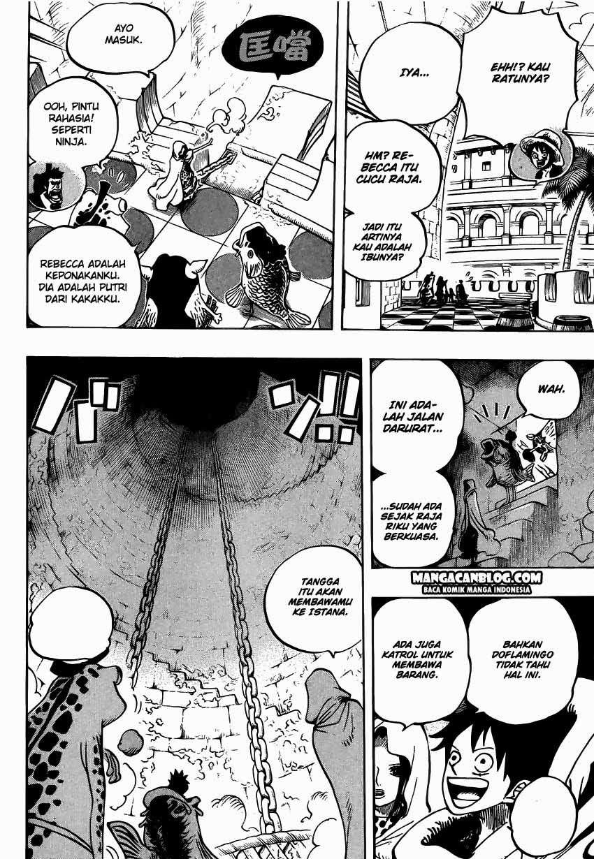 One Piece — Chapter 735, halaman 8