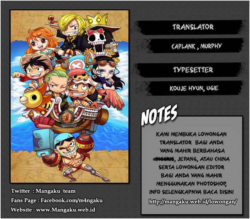 One Piece — Chapter 734, halaman 1