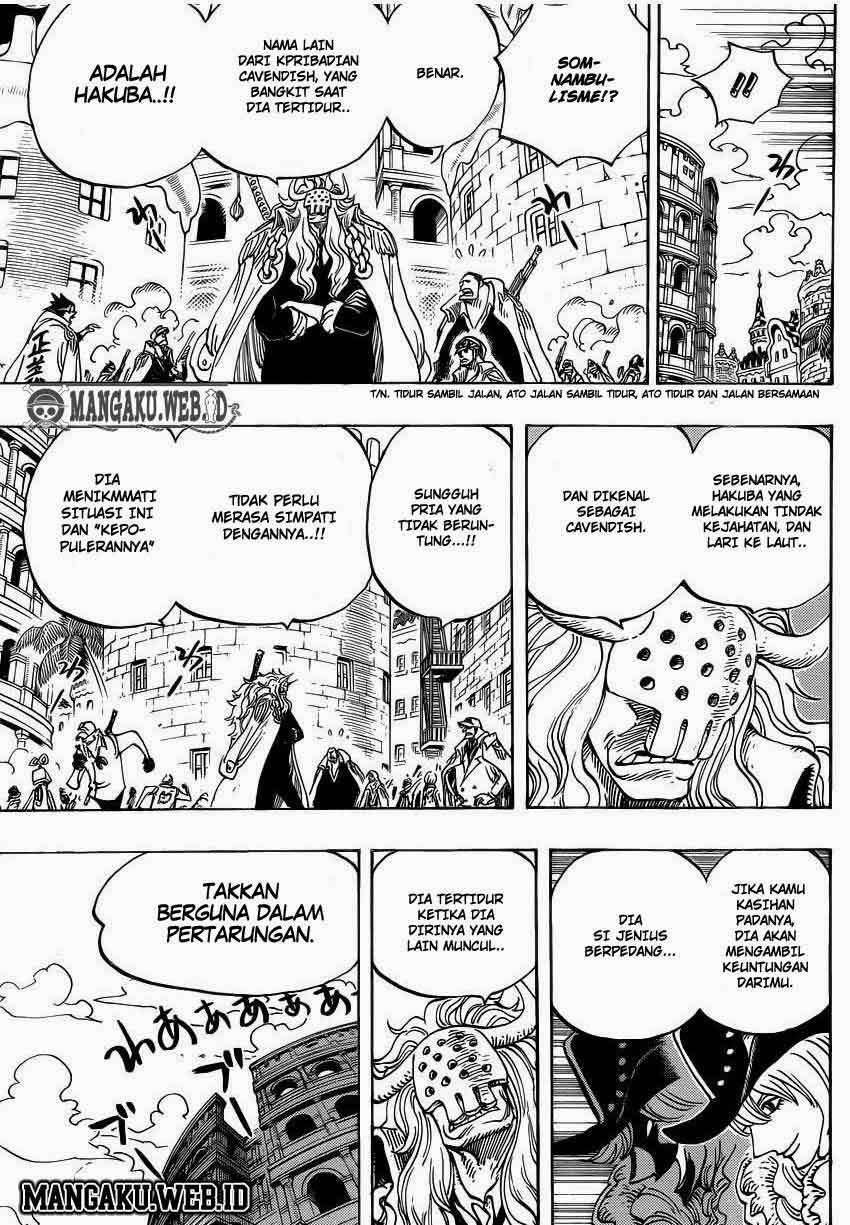 One Piece — Chapter 734, halaman 13