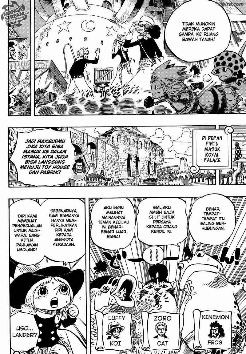 One Piece — Chapter 734, halaman 18