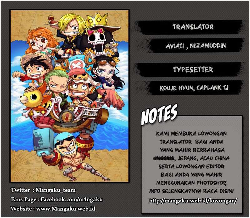 One Piece — Chapter 733, halaman 1