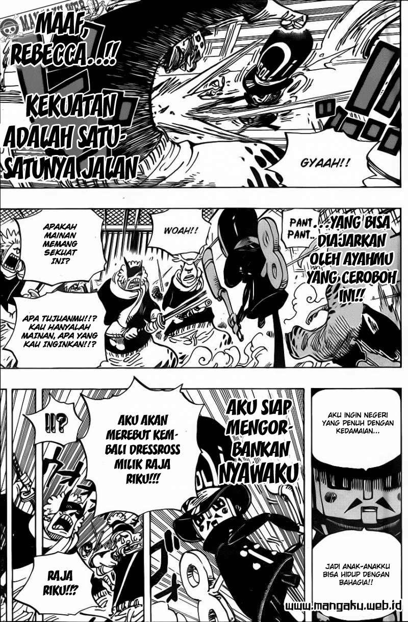 One Piece — Chapter 733, halaman 17