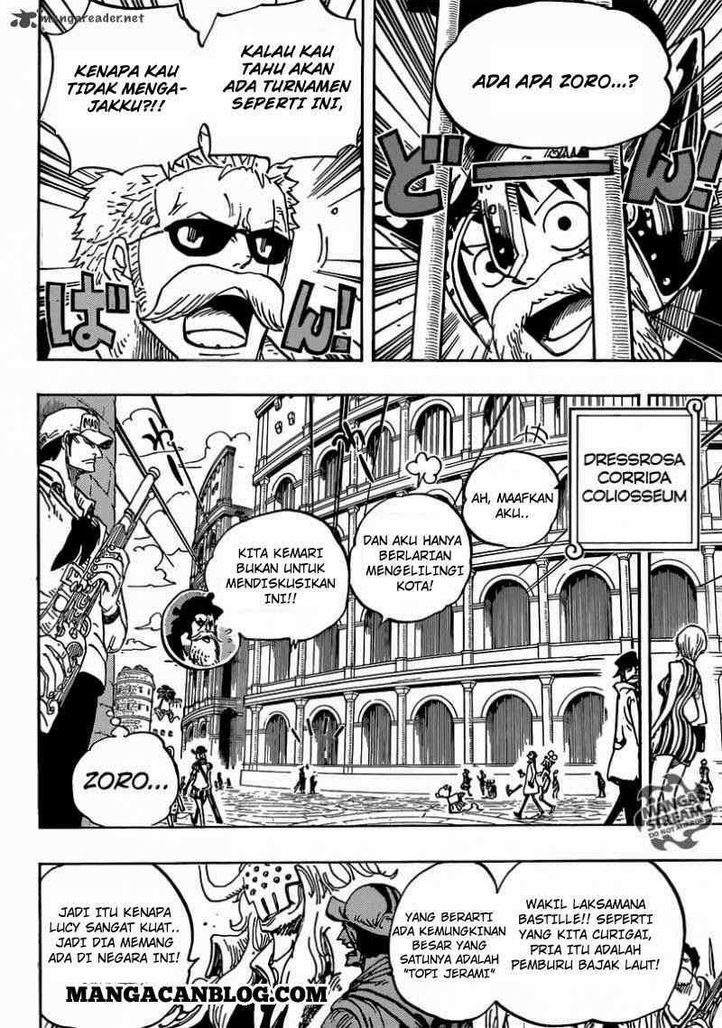 One Piece — Chapter 729, halaman 11