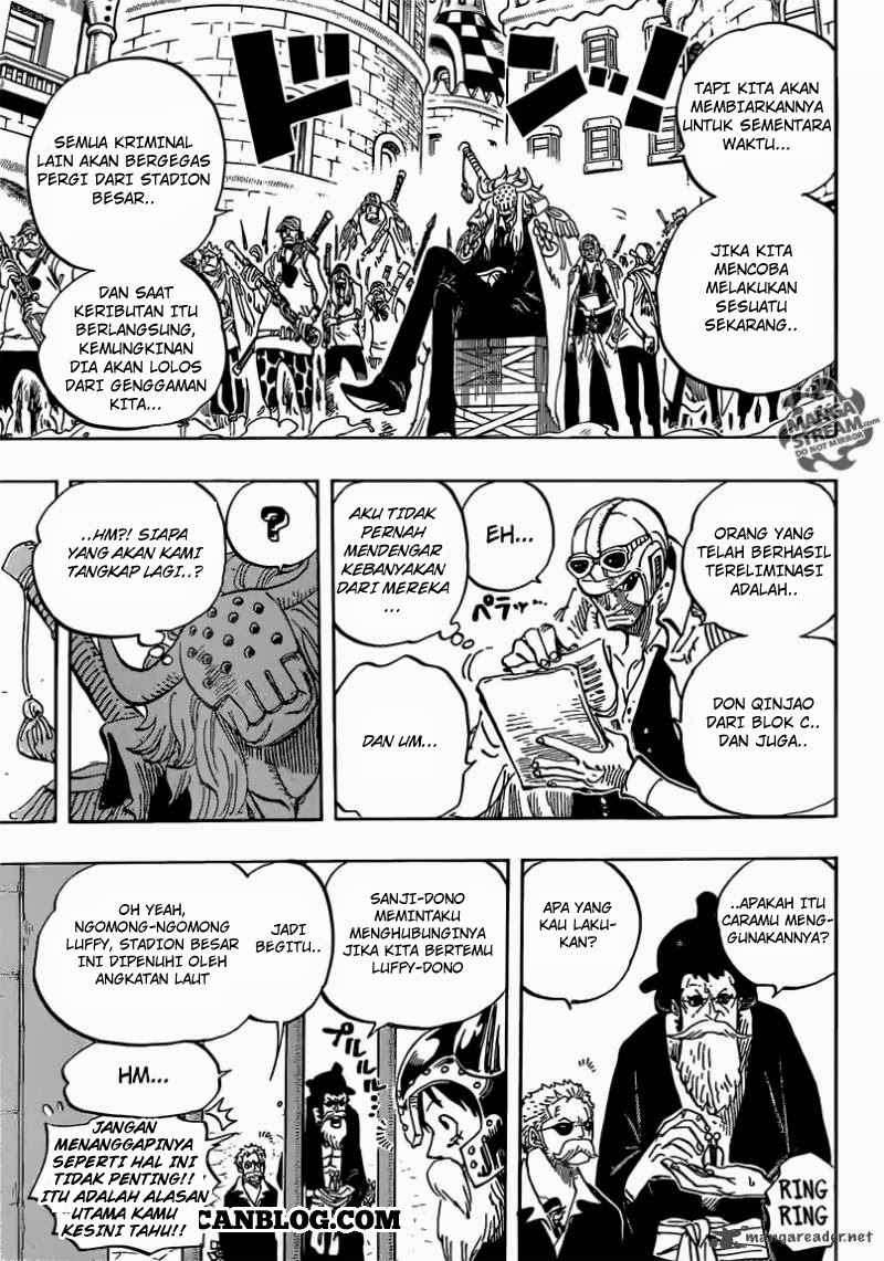 One Piece — Chapter 729, halaman 12