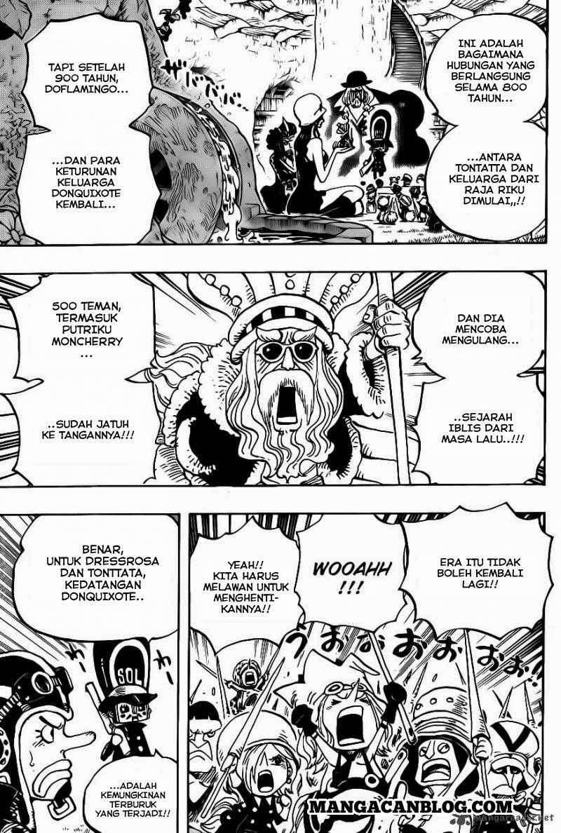 One Piece — Chapter 726, halaman 17