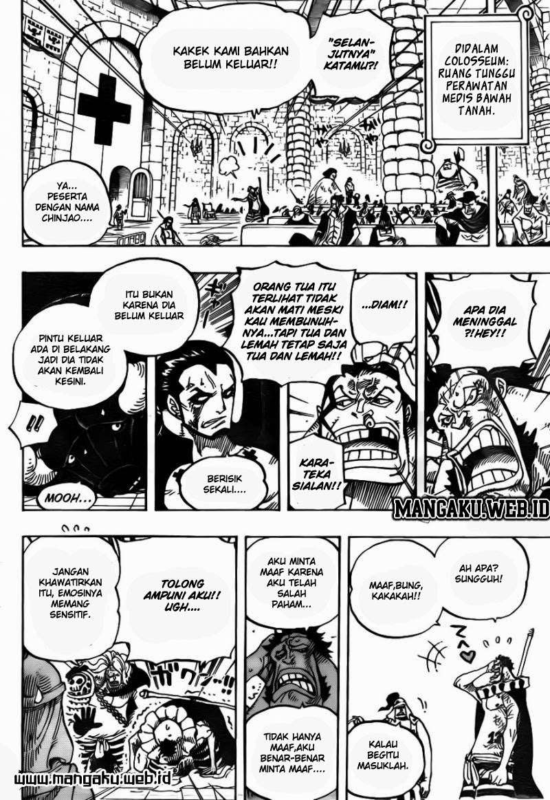 One Piece — Chapter 725, halaman 17