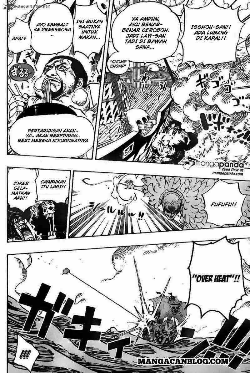One Piece — Chapter 724, halaman 17
