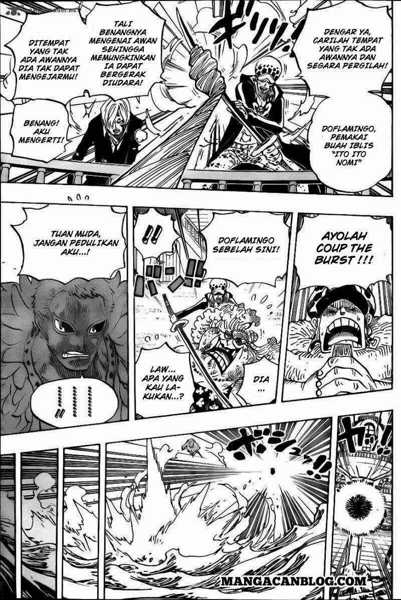 One Piece — Chapter 724, halaman 18