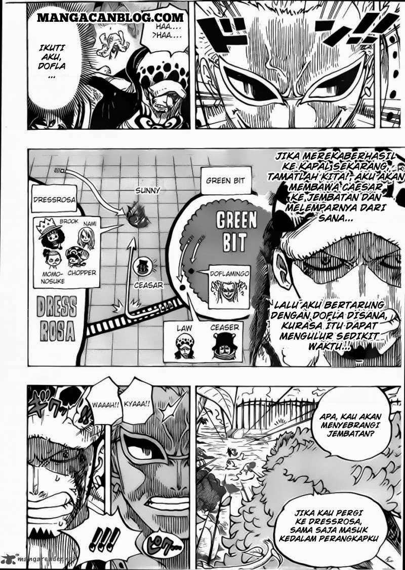 One Piece — Chapter 723, halaman 17