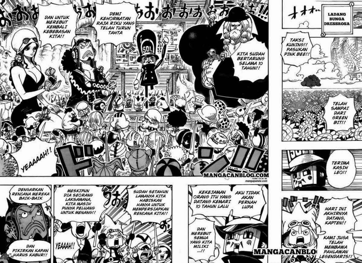 One Piece — Chapter 722, halaman 11